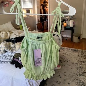 super cute cropped tank top